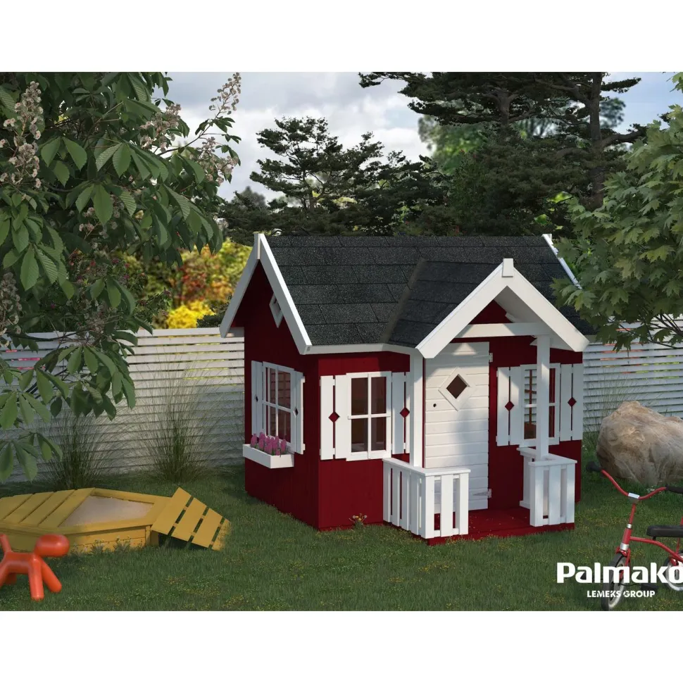Leikkimökki Palmako Jennie 3,6 m²