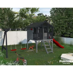 Leikkimökki Palmako Toby sis.keinusetin 2,1 m²
