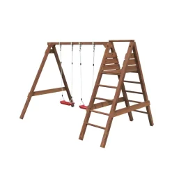 Leikkiteline Palmako Jonas 2 keinua kiipeilyteline