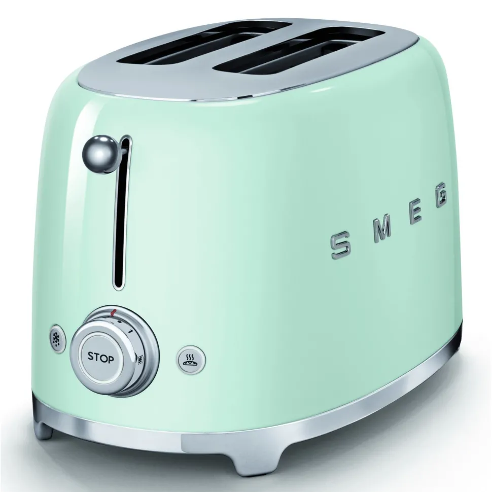 Leivänpaahdin Smeg Retro TSF01, 2 viipaletta, eri värejä