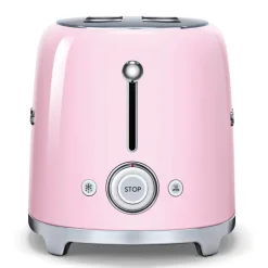 Leivänpaahdin Smeg TSF01PKEU 2-viipaleen vaaleanpunainen