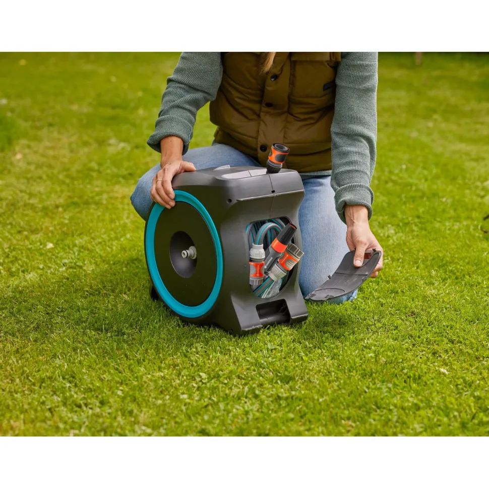 Letkukela Gardena Dual Manual M 20 m seinäkiinnitys / siirrettävä