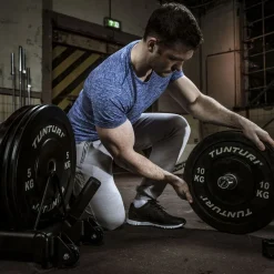 Levypaino Tunturi 15 kg musta