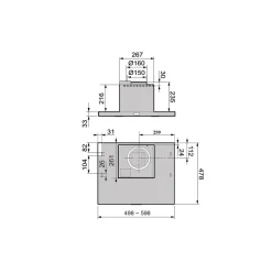 Liesikupu Savo FV-8206-S 60 cm rst