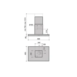 Liesikupu Savo IV-8509-S 90 cm rst saarekemalli