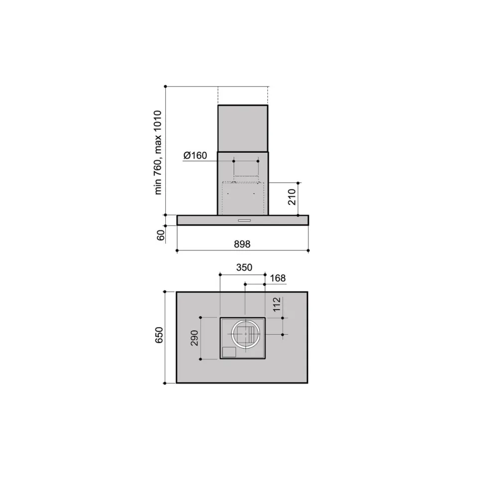 Liesikupu Savo IV-8509-S 90 cm rst saarekemalli