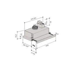 Liesikupu Savo PVK-2706-W 60cm valkoinen
