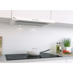 Liesikupu Thermex Super Silent Slider 600mm valkoinen ilmanvaihdon ohjaus/tehostus