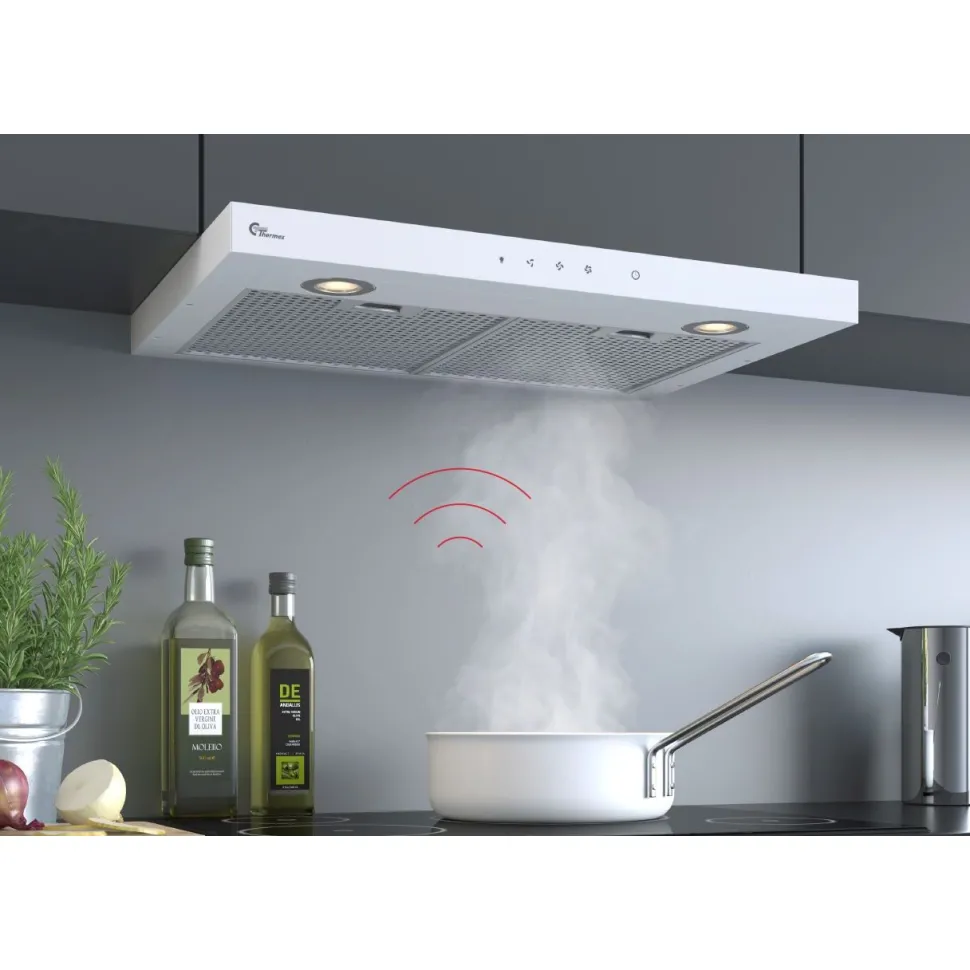 Liesikupu Thermex Super Silent GT Smart Home 600 mm ulkoiselle moottorille valkoinen