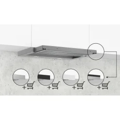 Liesituuletin Siemens iQ300 LI67RB531, 60cm, teräs