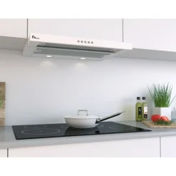 Liesituuletin Thermex Super Silent Slider 600mm valkoinen ulkoiselle moottorille