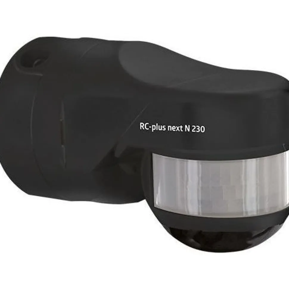 Liiketunnistin Luxomat RC-plus next N 230, IP54, musta