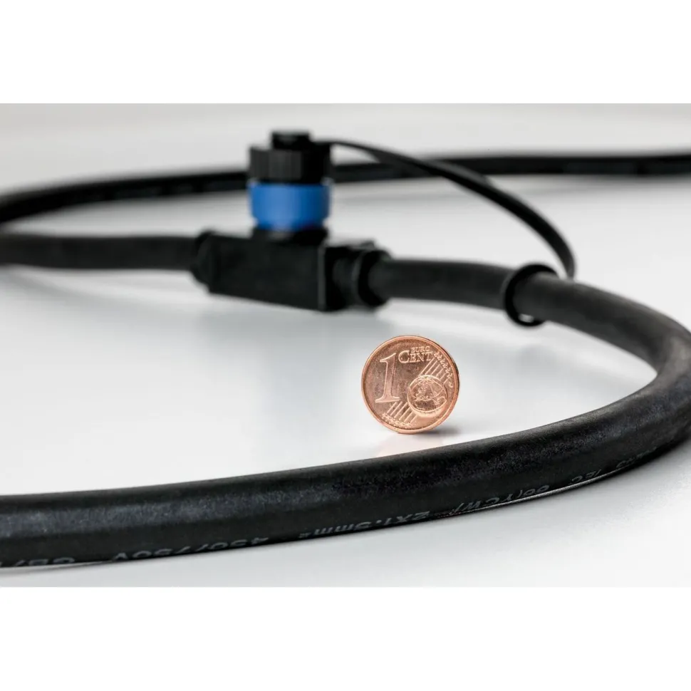 Liitäntäkaapeli Paulmann Plug & Shine ulkovalaistukseen IP68 musta, eri pituuksia