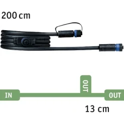Liitosjohto Paulmann Plug & Shine 2 valaisimelle IP68 eri kokoja