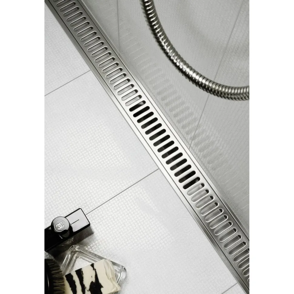 Linjalattiakaivon ritilä Unidrain Classicline Column 1602, eri kokoja