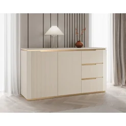 Lipasto Nomla 2D3S HILAFIN, 153x84cm, beige