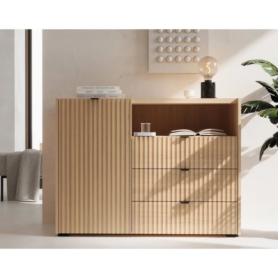 Lipasto Nomla 1D3SZ CYLIZA CY01, 80x106cm, beige