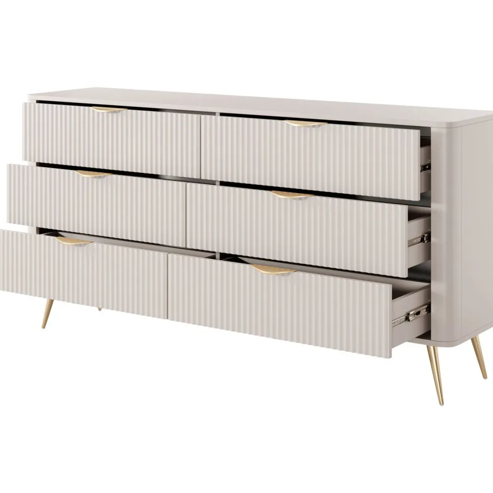 Lipasto Nomla 6S LANTE, 82x164cm, musta