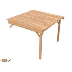 Lisäkatto Palmako Connect Lenna, kahdella tolpalla, 8,3 m²