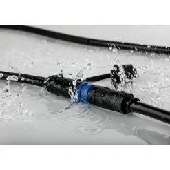 Lisäsarja Paulmann Plug & Shine ulkospoteille IP67 3-osainen musta