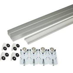 Liukuoven kisko Habo K-50 alumiini