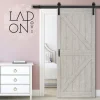 Liukuovi Mirror Line Ladon Ovi -valmispaketti 1067 mm hiekkakivi