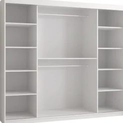 Liukuovivaatekaappi Nomla RIFLO SLIM 1 200, 200x200cm