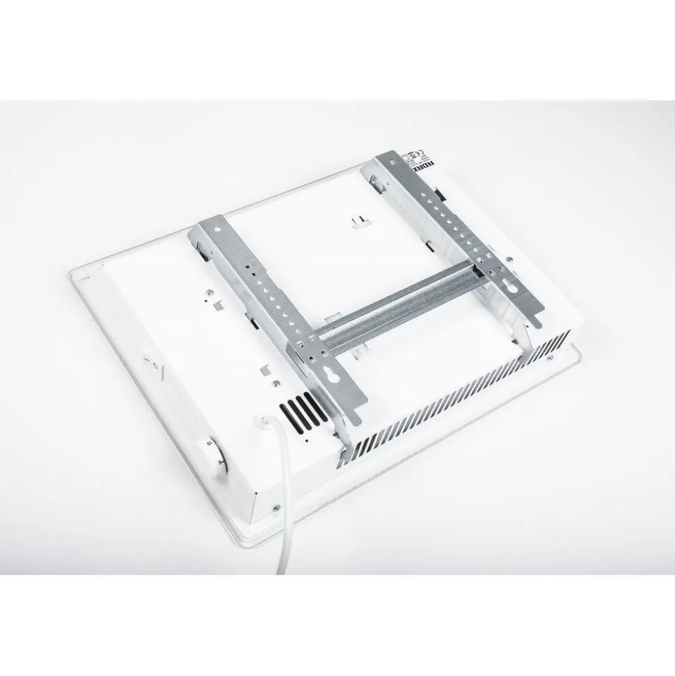 Lämmitin Adax ECO Basic Glass 02 KBT, 250W, valkoinen, IP24, 330x400mm