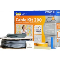 Lämpökaapeli Ebeco Cable Kit täydennyssarja 107m 1180W