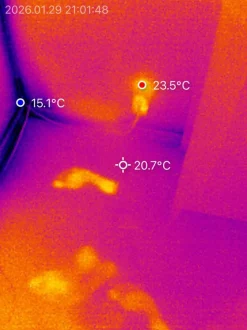 Lämpökamera Thermal Master P2PRO, iOS