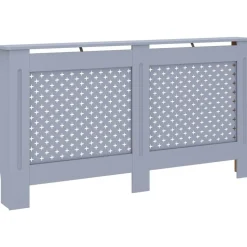 Lämpöpatterin suoja antrasiitti 152x19x81 cm mdf