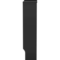 Lämpöpatterin suoja musta mdf 205 cm