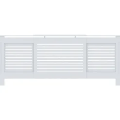 Lämpöpatterin suoja valkoinen mdf 205 cm