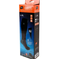 Lämpösukat Retki, akulla, 3000mAh, L/XL