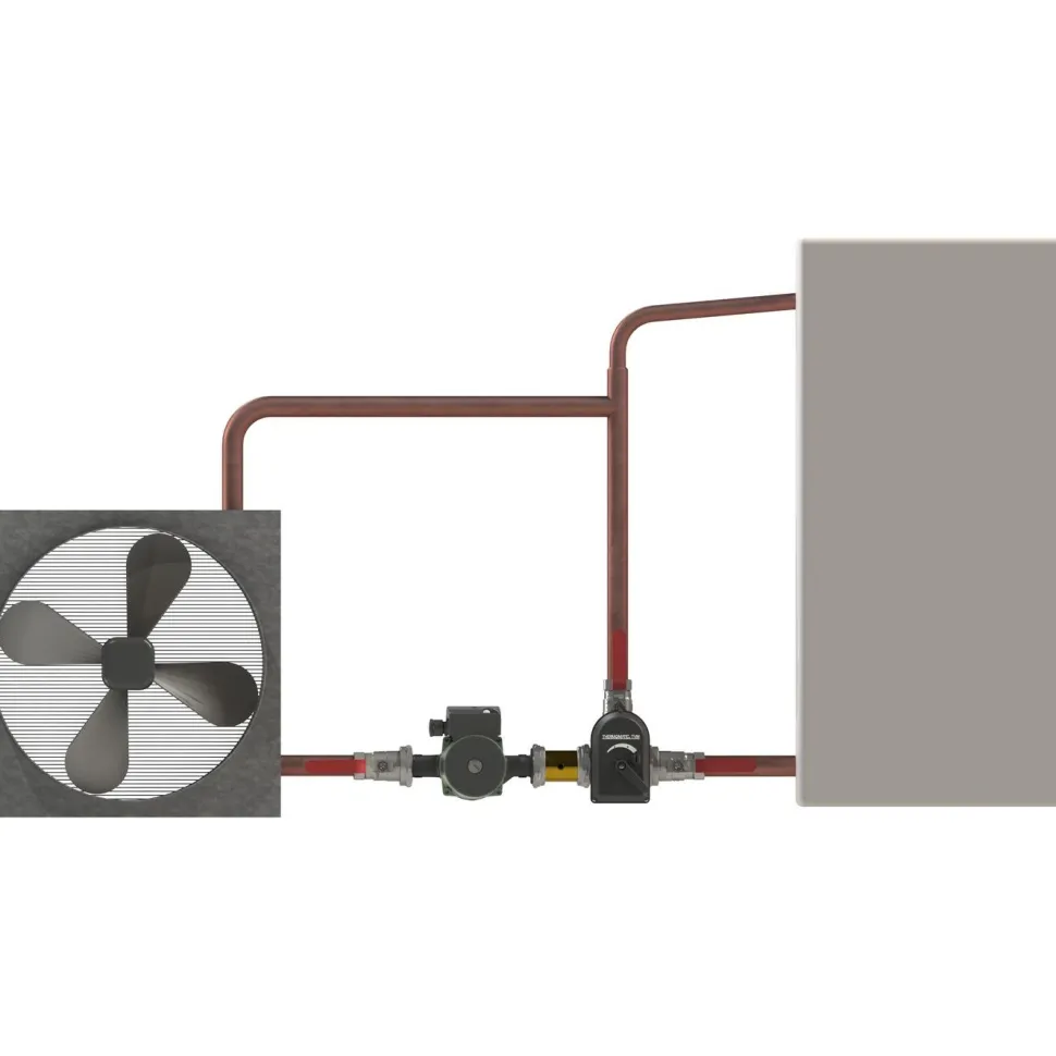 Lämpötilasäädin Termoventiler Thermomatic CC2,0 73 sek 15Nm
