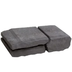 Loimumuurikivi Lakka 360x180x90mm, musta