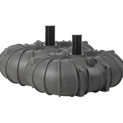 Lokasäiliö Meltex MX-Luja 2 x 5000 l kytkettynä