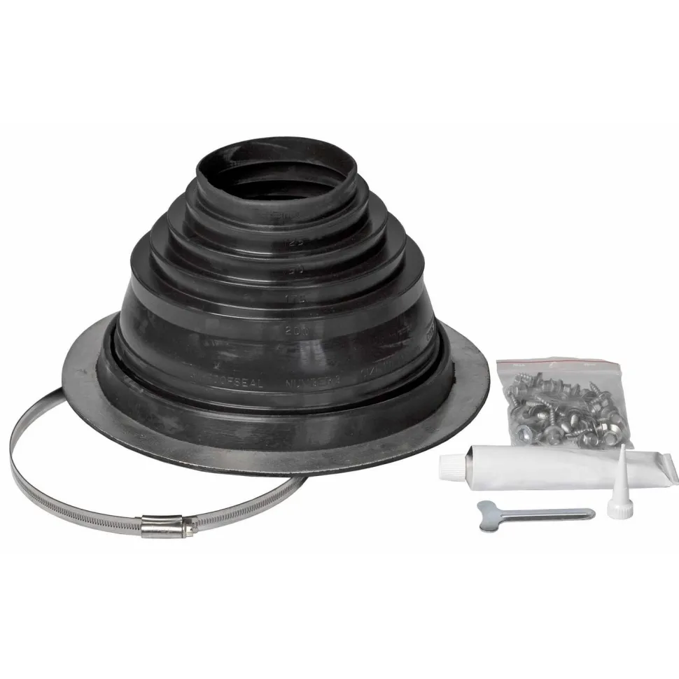 Läpivientitiiviste Vilpe Roofseal, eri kokoja