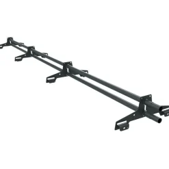 Lumiestepaketti Ruukki Classic, Nordic ja konesaumakatteille, 3m, 2 lumiesteputkea + UniSeam asennussarja, eri värejä