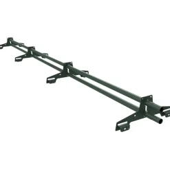 Lumiestepaketti Ruukki Classic, Nordic ja konesaumakatteille, 3m, 2 lumiesteputkea + UniSeam asennussarja, eri värejä
