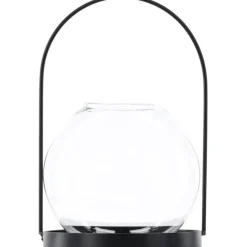 Lyhty Venture Home Flora, ø22cm, musta