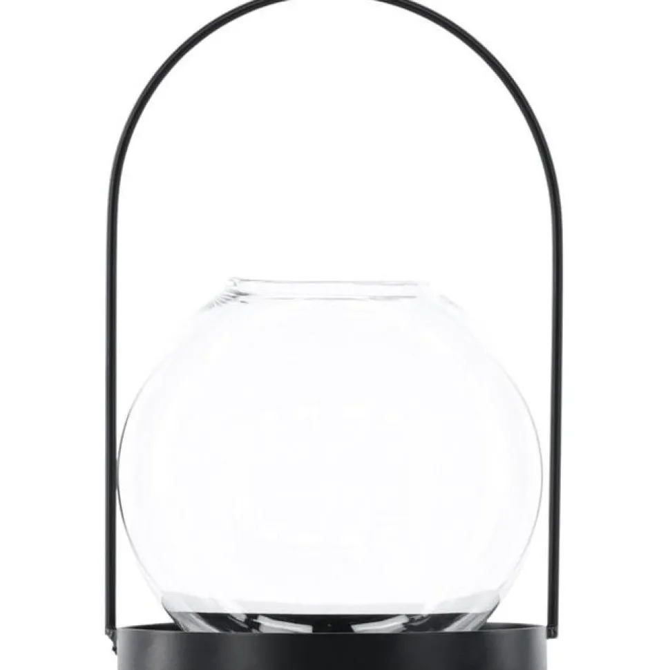 Lyhty Venture Home Flora, ø22cm, musta