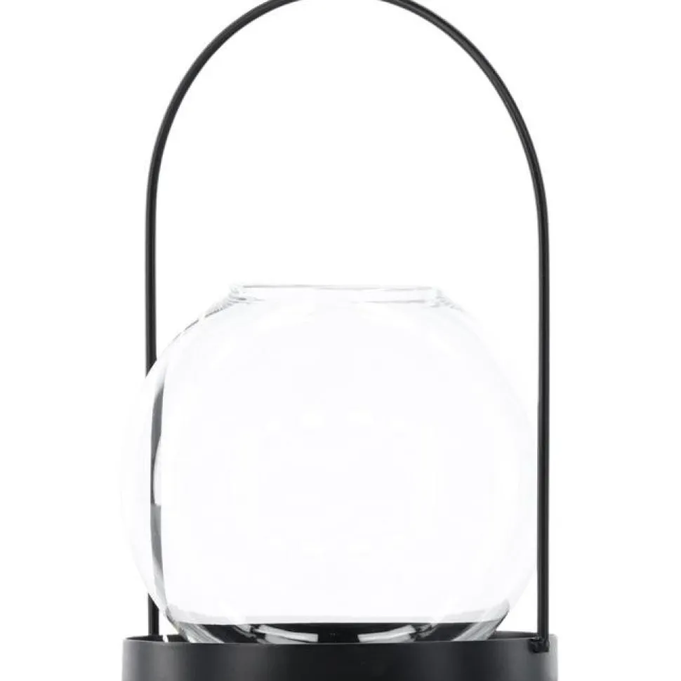 Lyhty Venture Home Flora, ø22cm, musta