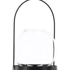 Lyhty Venture Home Flora, ø22cm, musta