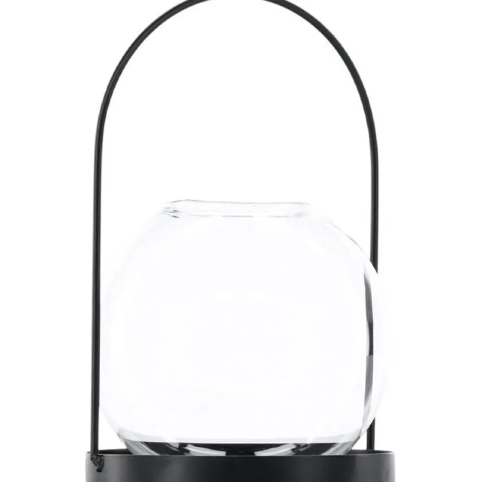 Lyhty Venture Home Flora, ø22cm, musta