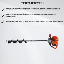 Maapora Fornorth, 1,47kW, sis. 2 terää