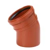 Maaviemärin kulmayhde PVC 250x30°