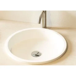 Malja-allas Bathco Belted, Ø420mm, mattavalkoinen