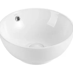 Malja-allas Bathco Ica Ø380mm kiiltävä valkoinen