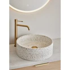 Malja-allas Hafa Circle Terrazzo, beige